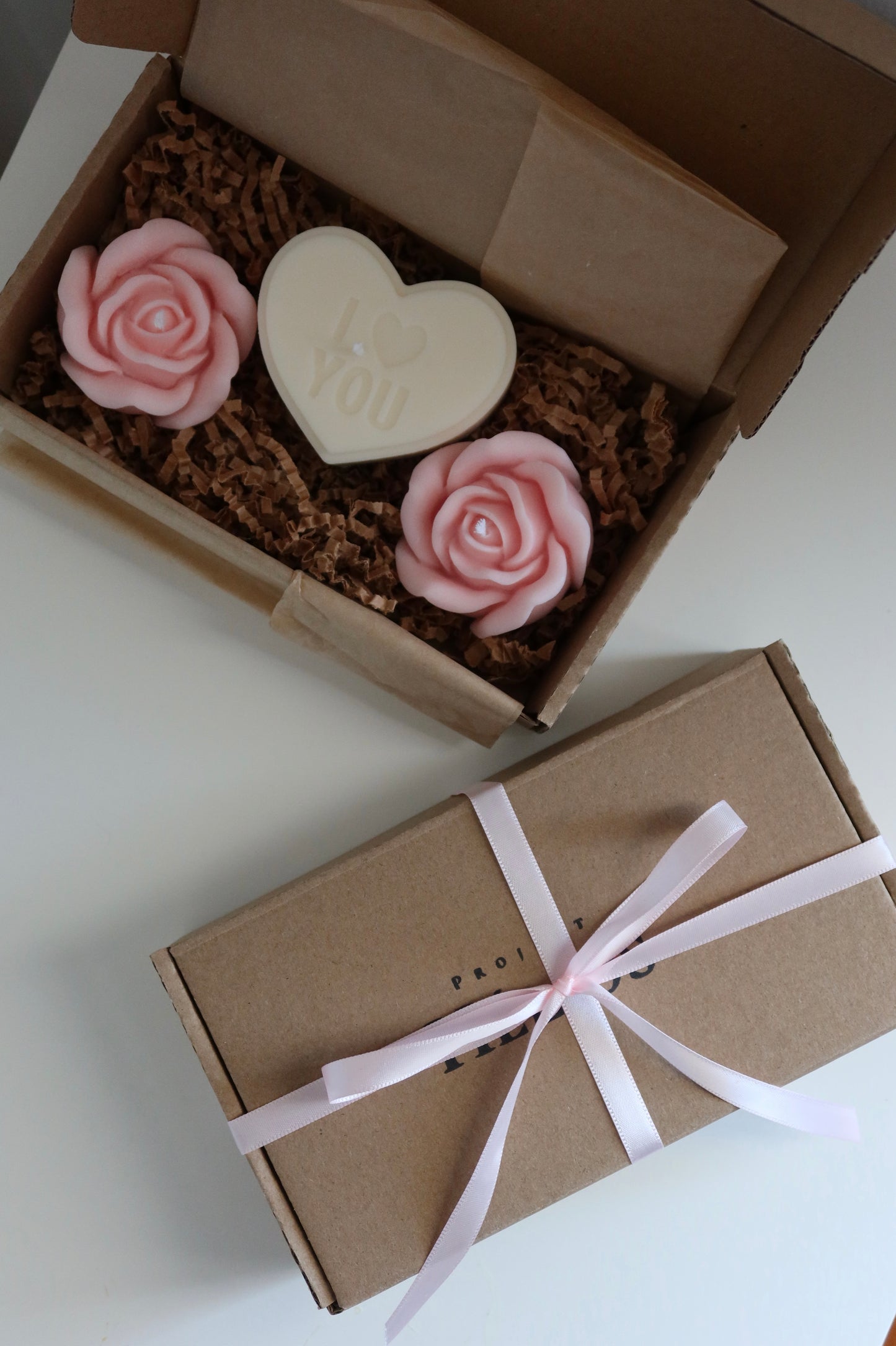 Say it with a candle - Gift box - I Love you